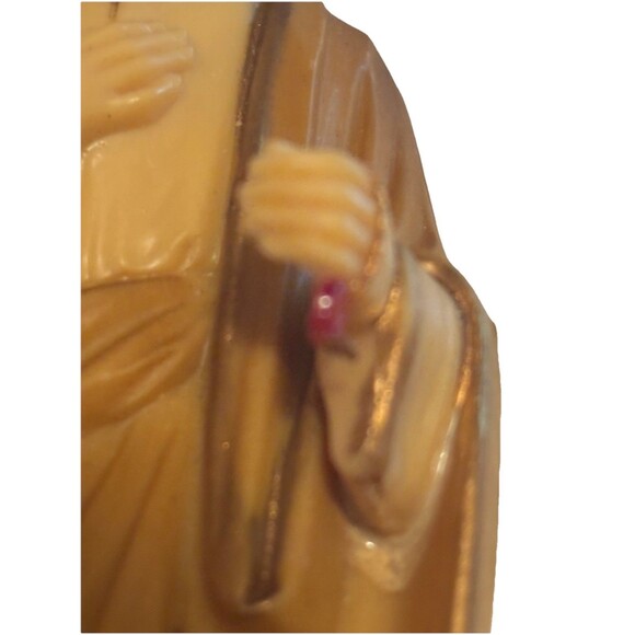 Vintage 1960s Joseph Nativity 5" Figurine Plastic Hong Kong Replacement READ - Picture 4 of 7